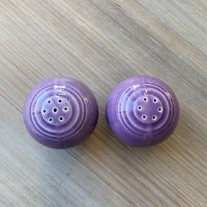 Homer Laughlin Fiestaware Vintage Lilac Salt & Pepper Shakers